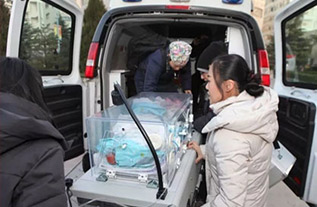 轮台县妇婴监护型护送